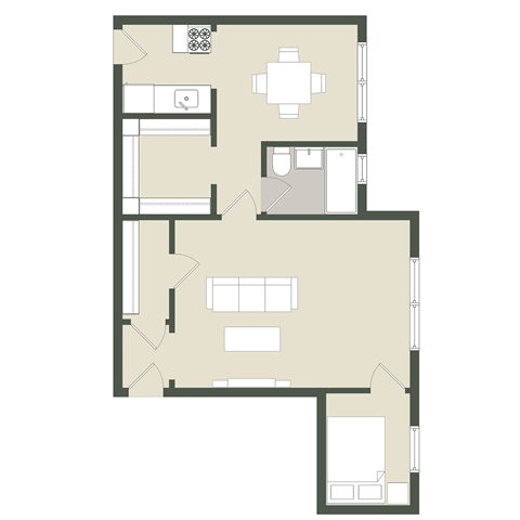 649-57 W. Oakdale Ave. Studio-2 Beds Apartment, Supera for Rent - Photo Gallery 8